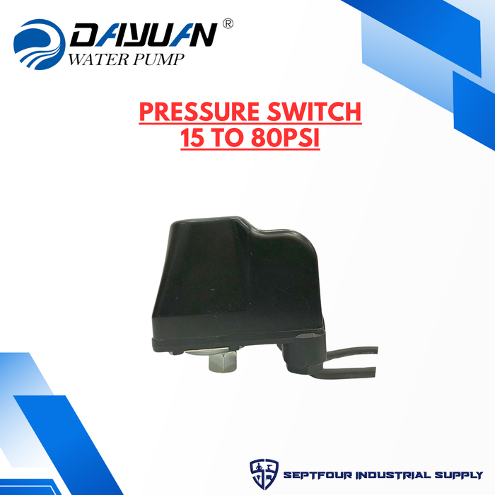 Dayuan Pressure Switch 15 to 80psi BSK-3