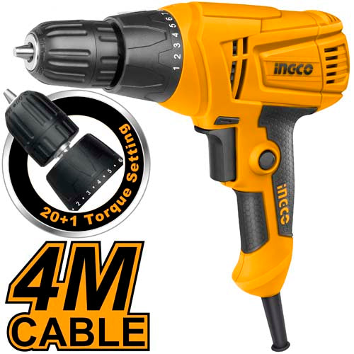 Ingco 10mm 280W Electric Drill ED2808 (Keyless)