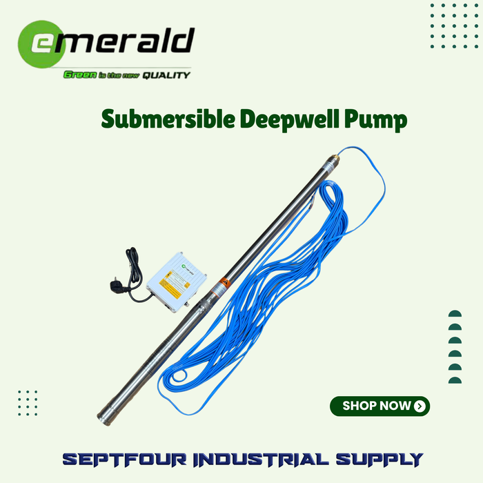 Emerald Submersible Pump With 30M Cable