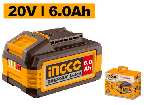 Ingco 20V 6.0AH Cordless Battery FBLI2126