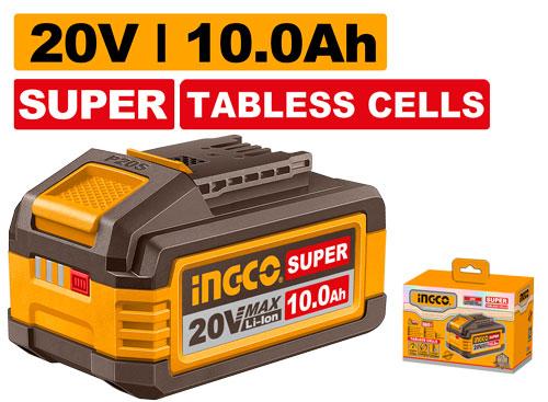 Ingco 20V 10AH Cordless Tab Battery FBLI2129