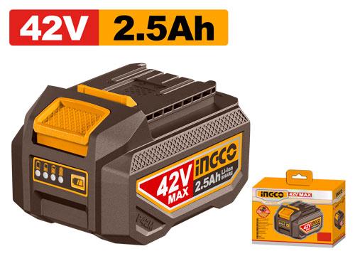 Ingco 42V 2.5Ah Lithium-Ion Battery Pack FBLI42251