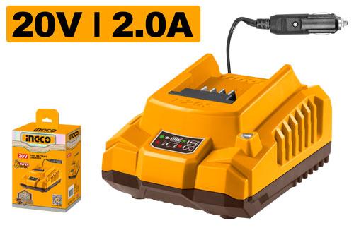 Ingco 12-24V DC 2A Cordless Battery Charger FCLI2012