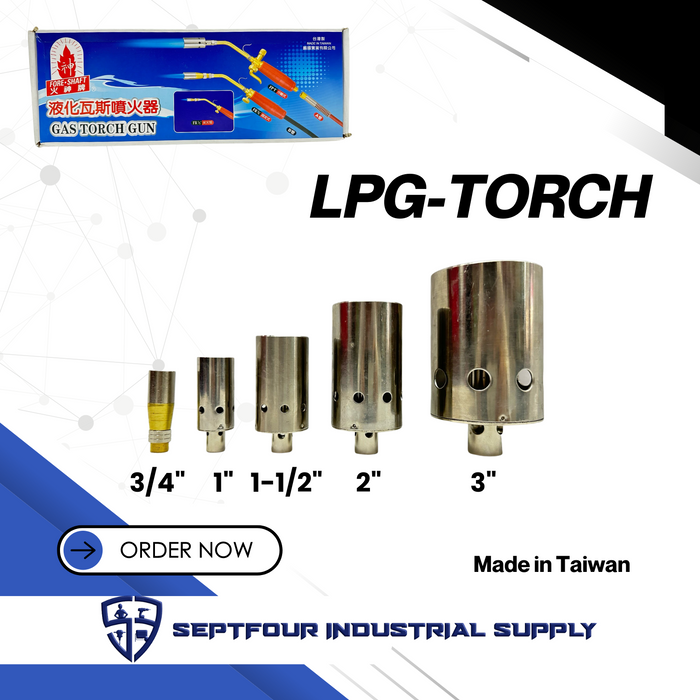 Fore-Shaft  LPG Torch (Made in Taiwan)