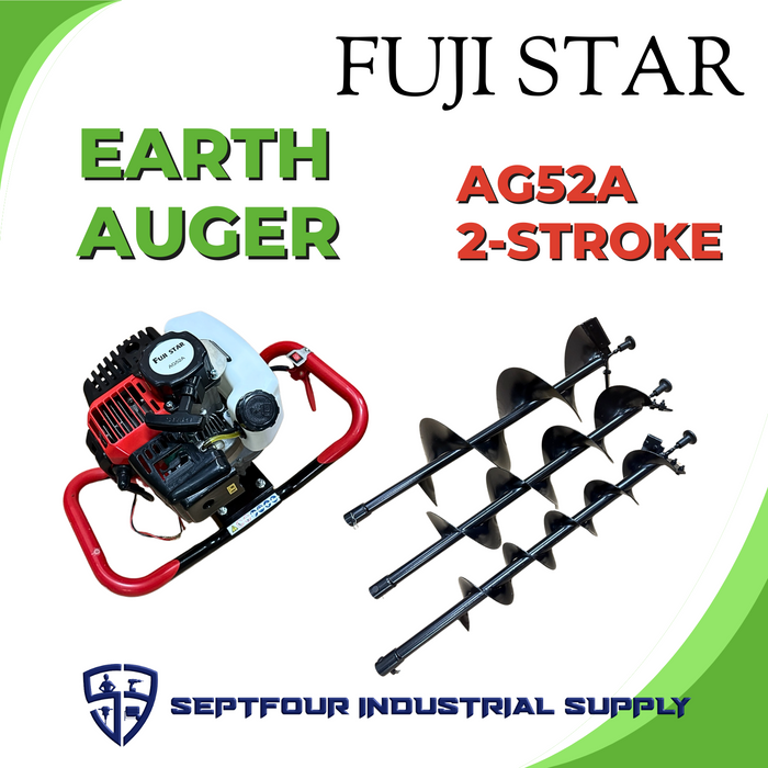 Fuji Star Gasoline Engine Earth Auger