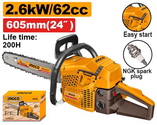 Ingco 24" Gasoline Chain Saw GCS5622611