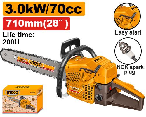 Ingco 28" Gasoline Chain Saw GCS5702811