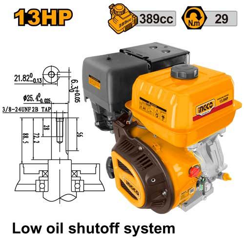 Ingco 13HP Low Speed Gasoline engine Generator GEN1882