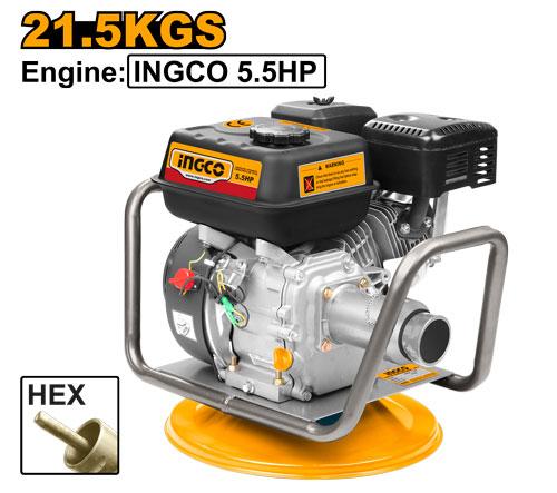 Ingco 5.5HP Gasoline Concrete Vibrator Hex Type GVR-22