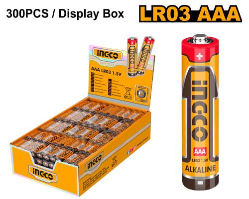 Ingco 1.5V AAA (LR03) Alkaline Battery HAB3A01