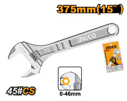 Ingco 15" Adjustable Wrench HADW131152