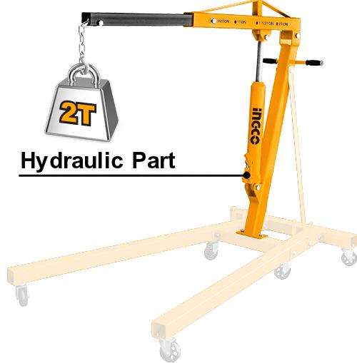Ingco 2Ton Engine Crane For Hydraulic Part HEC21-2