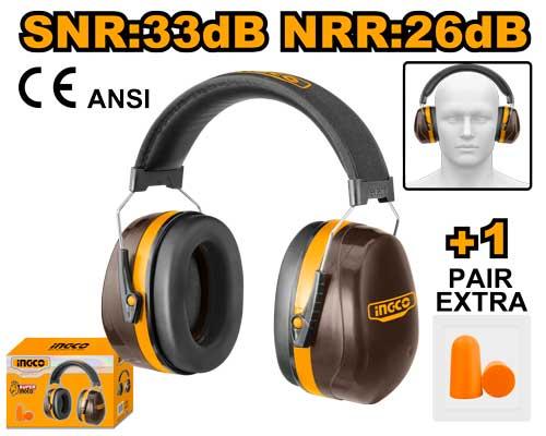 Ingco Earmuff 28DB HEM3328