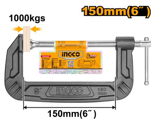 Ingco 6" G-Clamp HGC0106