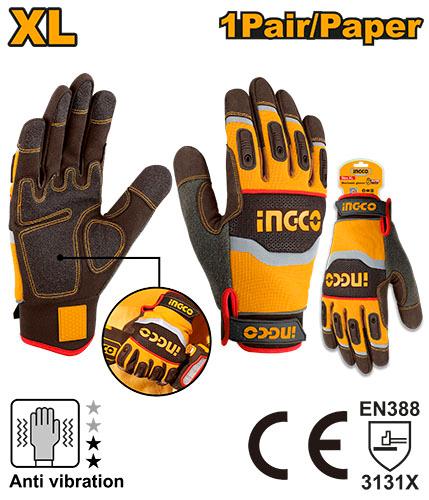 Ingco XL Mechanic Gloves HGMG62-XL
