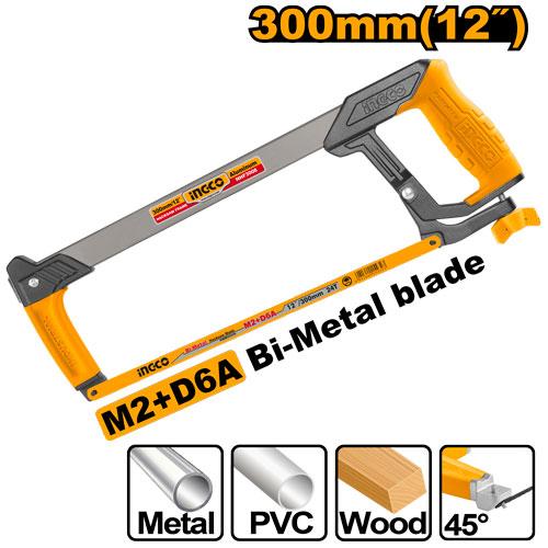Ingco 300mm/12" Hacksaw Frame HHF3008