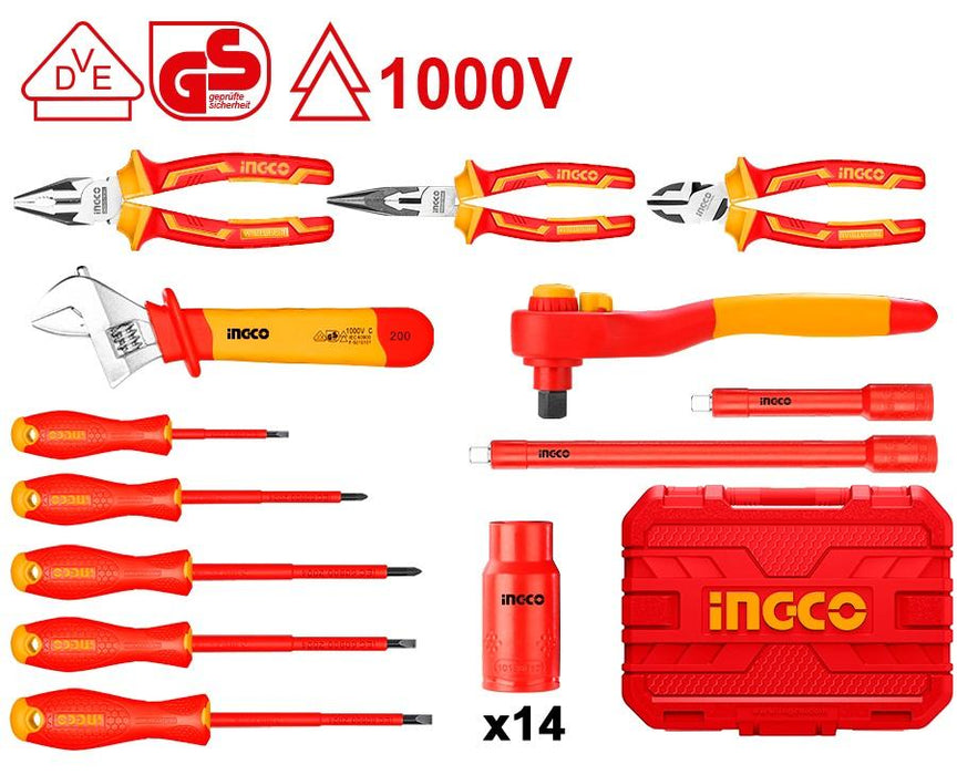 Ingco 26pcs Insulated Hand Tools Set HKITH2601