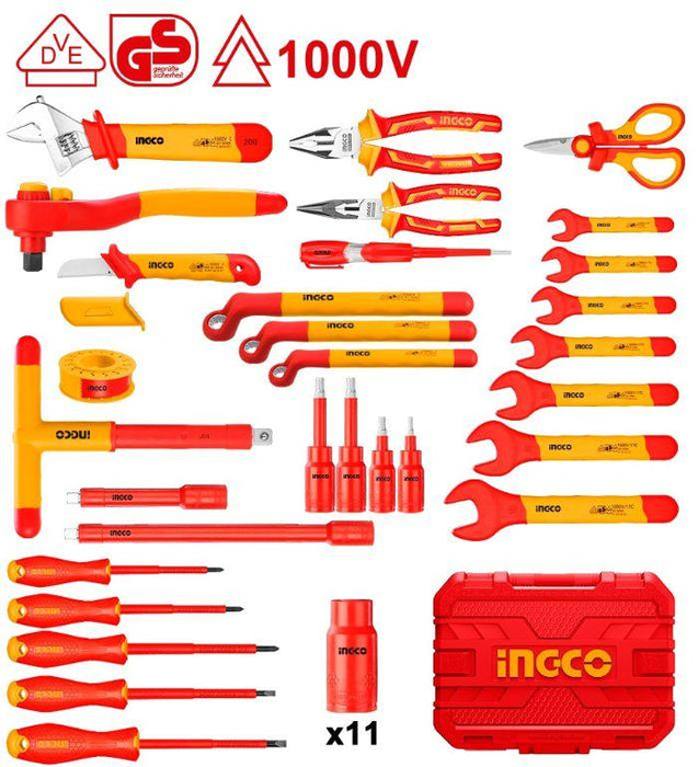 Ingco 41pcs Insulated Hand Tools Set HKITH4101