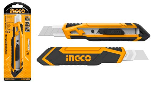 Ingco 173mm Snap-Off Blade Knife HKNS16518
