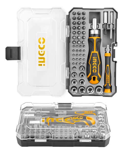 Ingco 55pcs Screwdriver Bits Set HKSDB0558