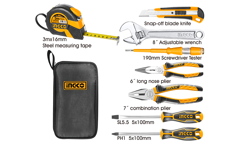 Ingco 8pcs Handtools Set HKTH10808