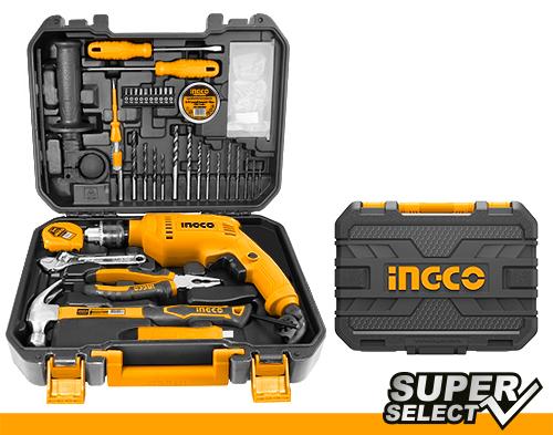 Ingco 13mm 680W Impact Drill with 115 pcs Tool Set (Super Select)