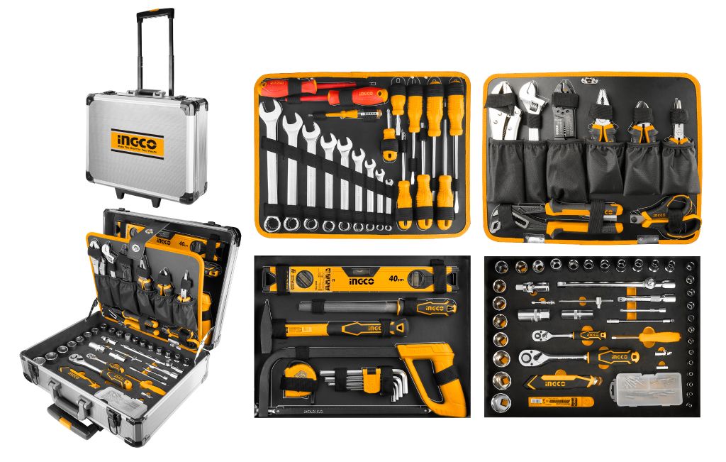 Ingco 147pcs Hand Tools Set HKTHP21471