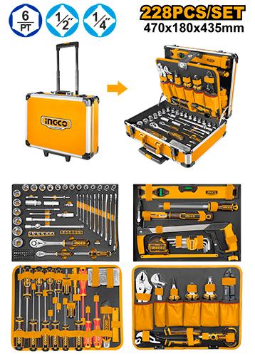 Ingco 228Pcs Handtools Set HKTHP52288