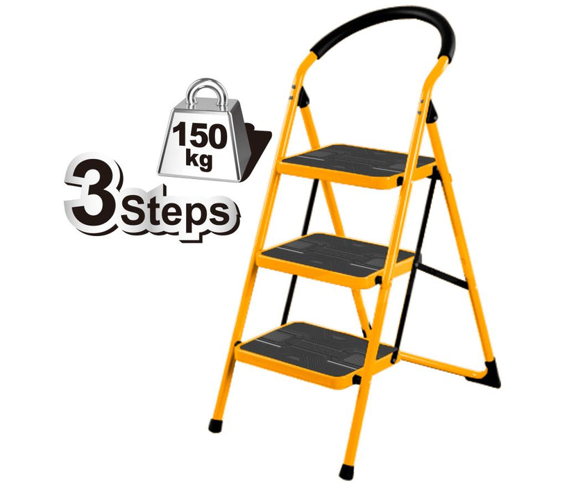 Ingco Steel Ladder 3 Steps HLAD09031