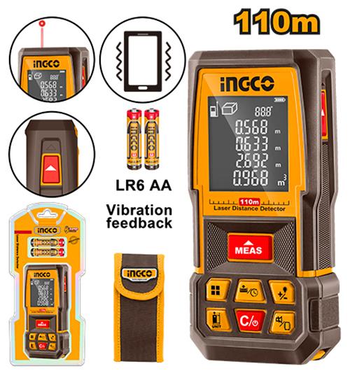 Ingco 110m Laser Distance Detector HLDD10089
