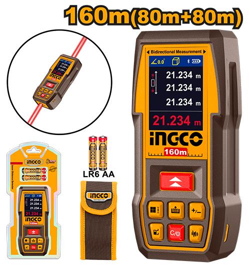 Ingco 160m Laser Distance Detector ( Red Light) HLDD1606