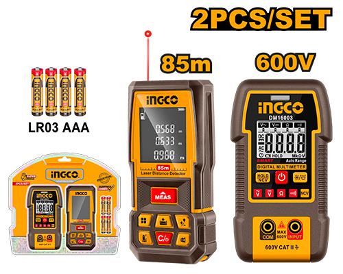Ingco Laser Distance Detector Combo Kit HLDD260523
