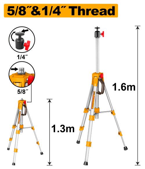 Ingco Tripods for Laser Level HLLT01573