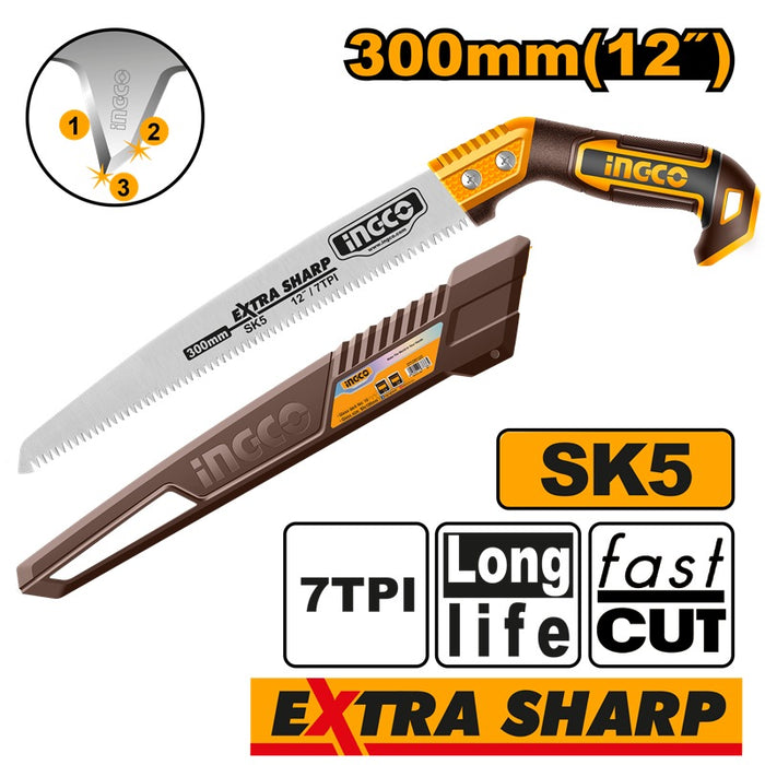 Ingco 12"  (300mm) Pruning Saw HPS3006