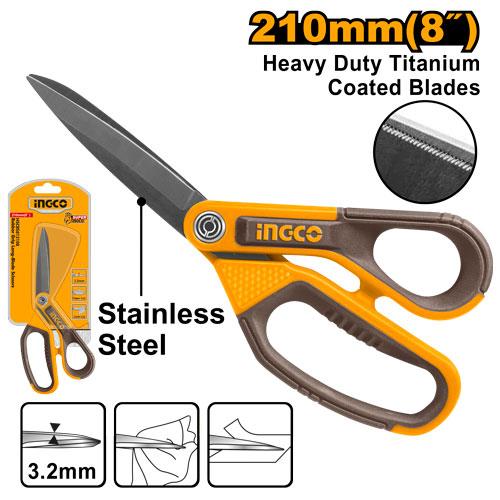 Ingco Rubber Grip Long-Blade Scissors HSCRS812108