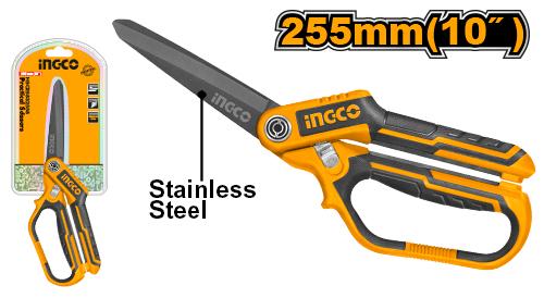 Ingco Rubber Grip Long-Blade Heavy Duty Scissors HSCRS832558 — SEPTFOUR ...