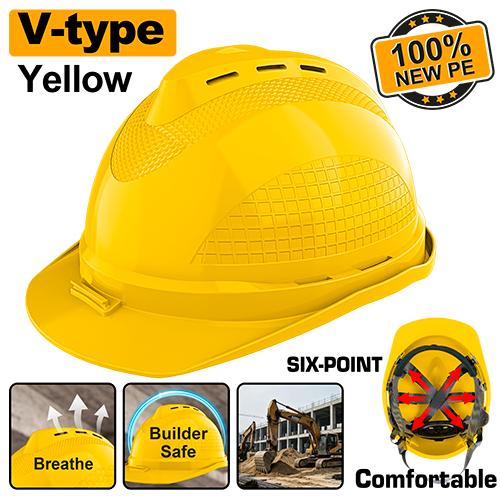 Ingco Safety Helmet Yellow HSH801