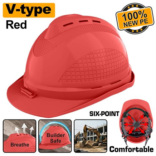 Ingco Safety Helmet Red HSH804