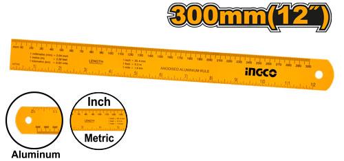 Ingco 30cm Ruler HSR23002 — SEPTFOUR INDUSTRIAL SUPPLY