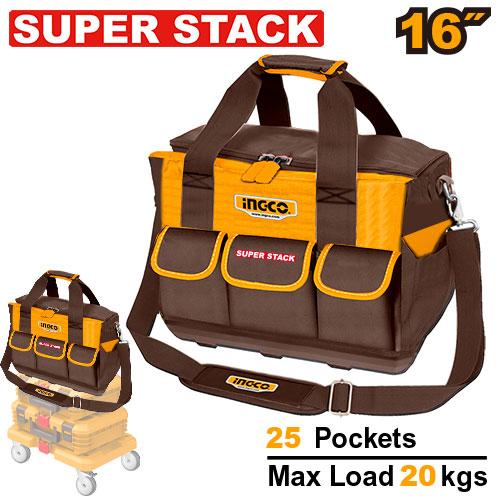 Ingco 16" Tool Bag HTBG12