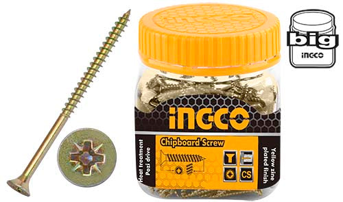 Ingco 5.0x50mm Chipboard Screw HWBS5005011