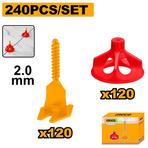 Ingco 240 -in-1 Tile leveler Set HXZ022406