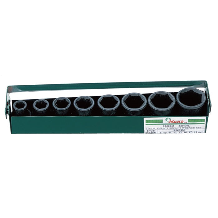 Hans  3/8" Drive Impact Socket Set 83609M/ 83609A