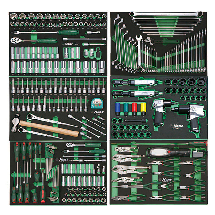 Hans 292 PCS Great Tool Trolley Group FGTT-2921 (EVA foam)