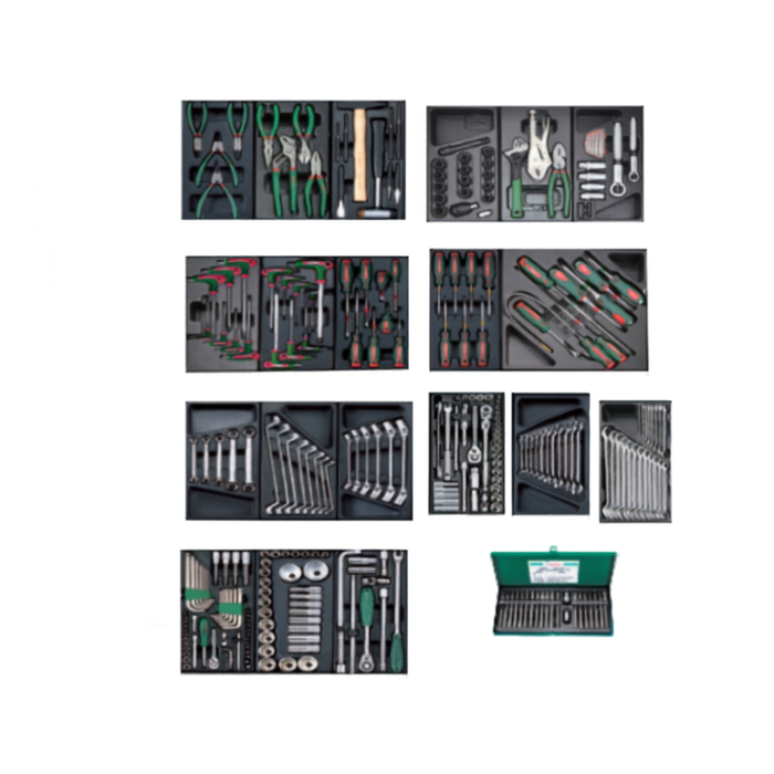Hans 318PCS Great Tool Trolley Group GTT-318