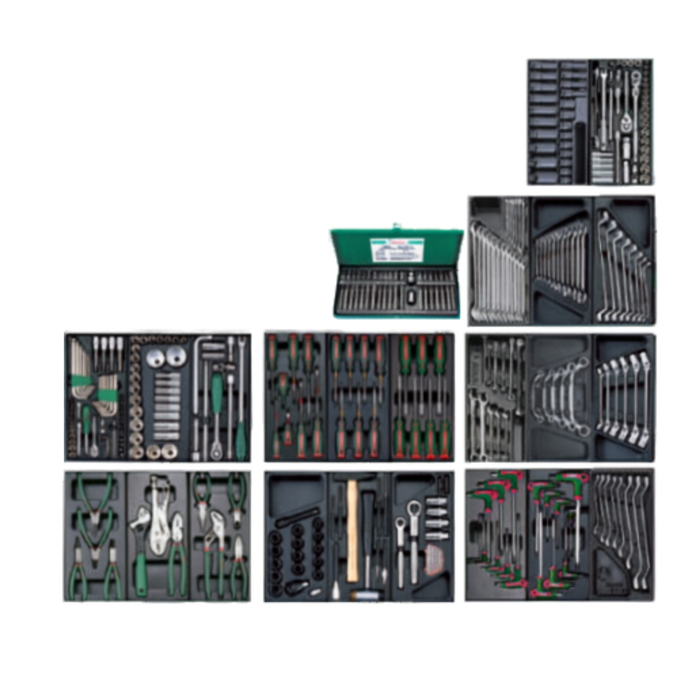 Hans 358PCS Great Tool Trolley Group GTT-358