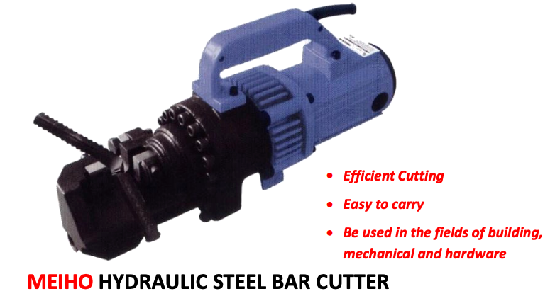 Meiho Hydraulic Steel Bar Cutter