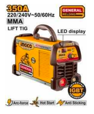Ingco 350A  Inverter MMA Welding Machine ING-MMA3505P