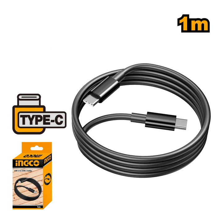 Ingco 1Meter Usb Type-C To Type-C Cable IUCC02