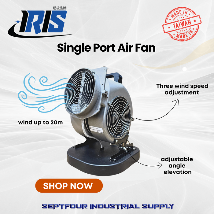 IRIS Single Port Air Fan/Blower FC-688N Made in Taiwan